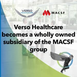 Verso Healthcare becomes a wholly owned subsidiary of the MACSF group